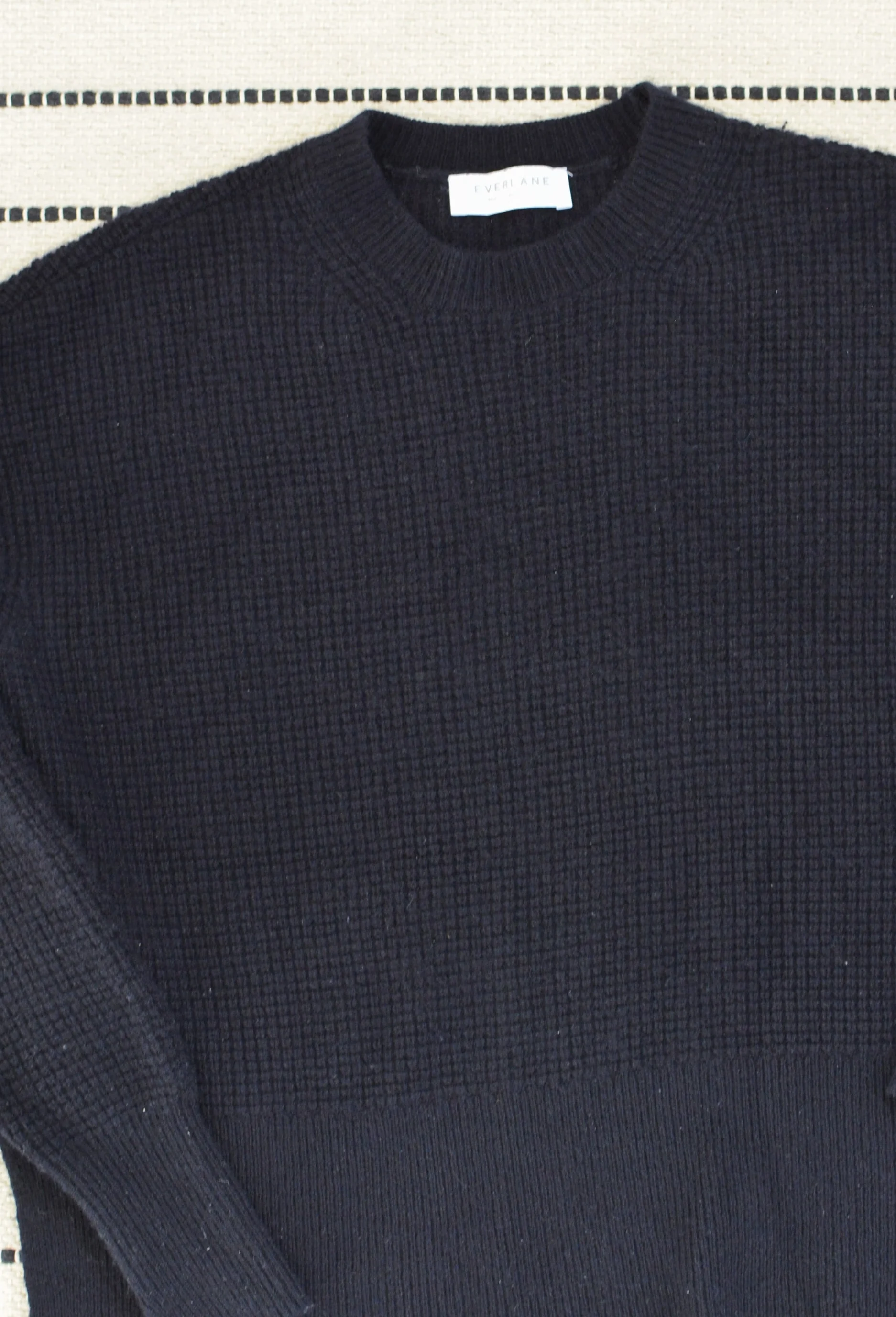 Everlane sales cashmere waffle